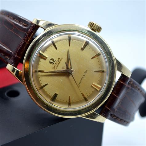 omega gold 1954 watch|vintage omega watches 1950s ladies.